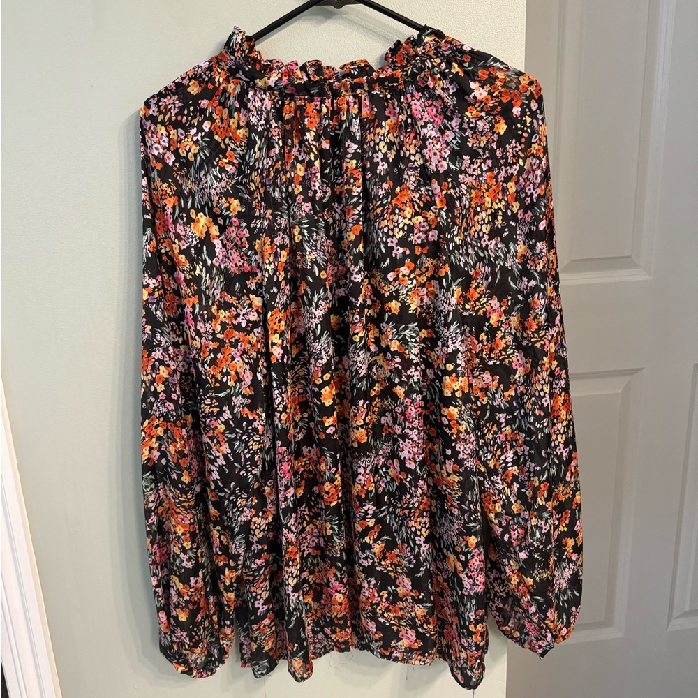 H&M Multicolored Floral Blouse
